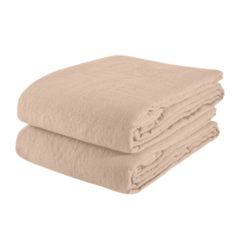 Linen Tablecloth Sand- Couvaloup