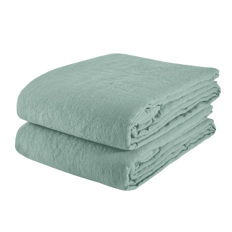 Linen Tablecloth Sage - Couvaloup