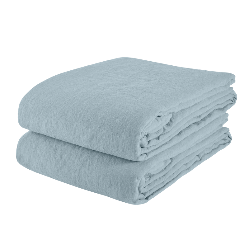 Linen Tablecloth Scandinavian Blue - Couvaloup