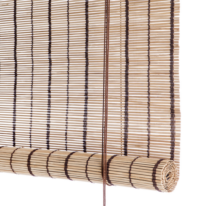 Bamboo Blinds Stripes- Couvaloup