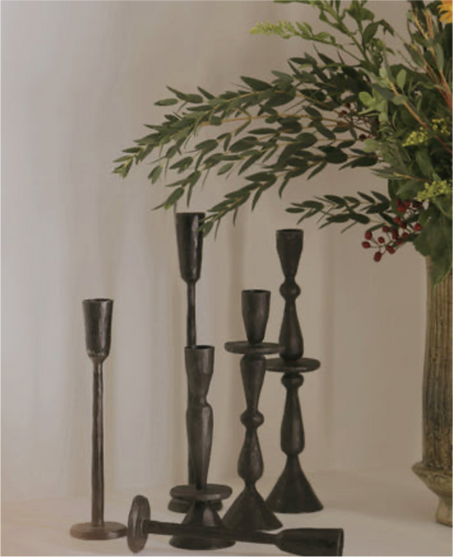 Iron Candleholder - Couvaloup.com