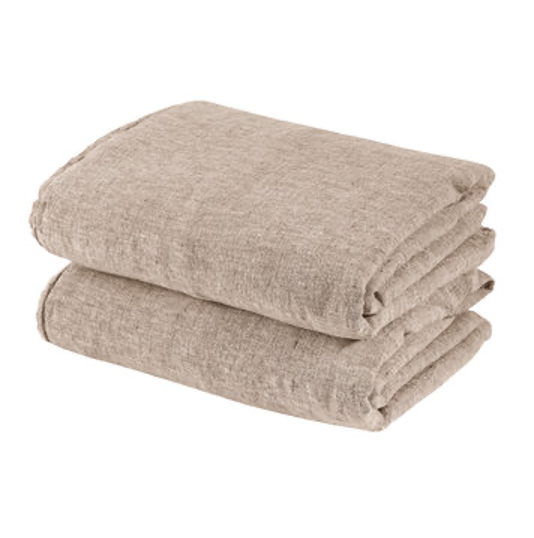 Linen Curtains Sand - Couvaloup