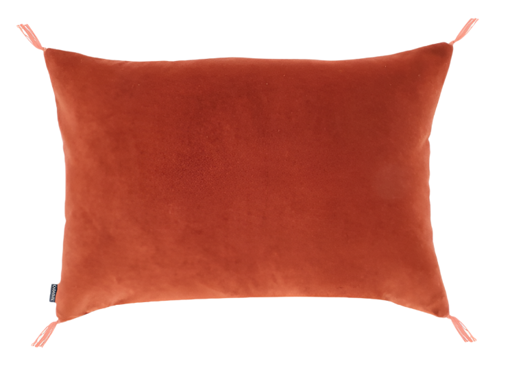 Washed Velvet Cushion 40x55 cm