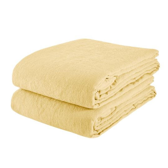 Linen Tablecloth Straw - Couvaloup