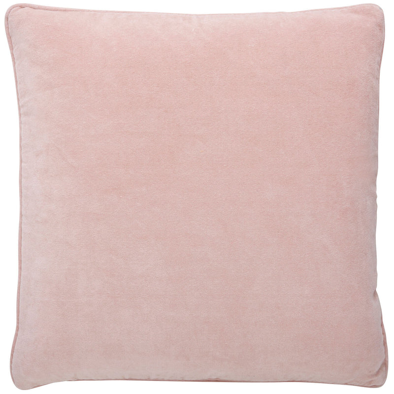 Cushion Pink Yellow Velvet