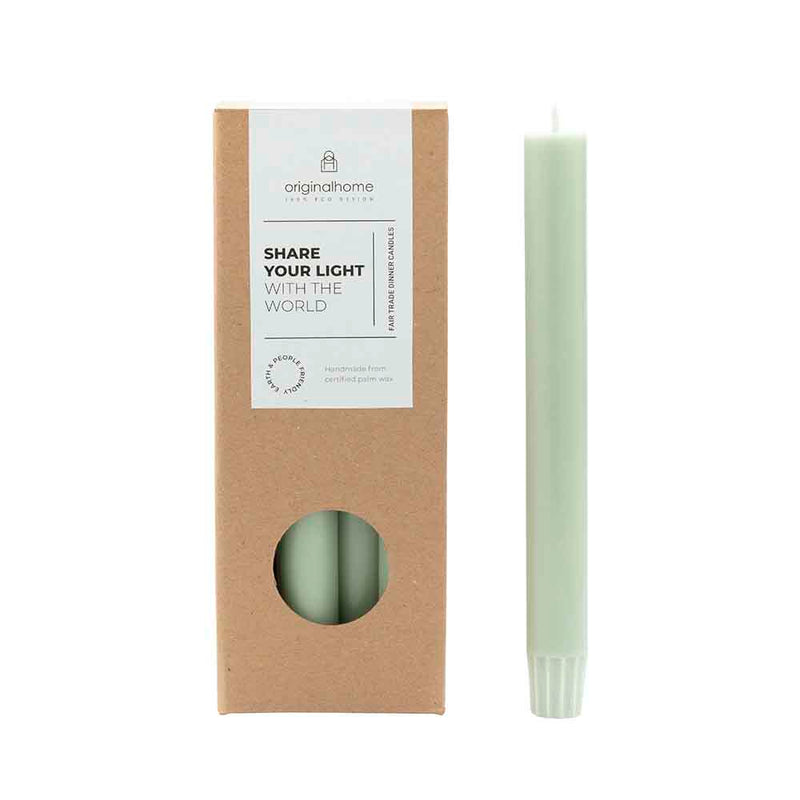 TC0014.42 Dinner Candles Green