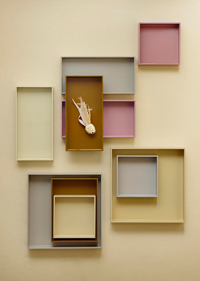 Tray Taupe 40x20cm